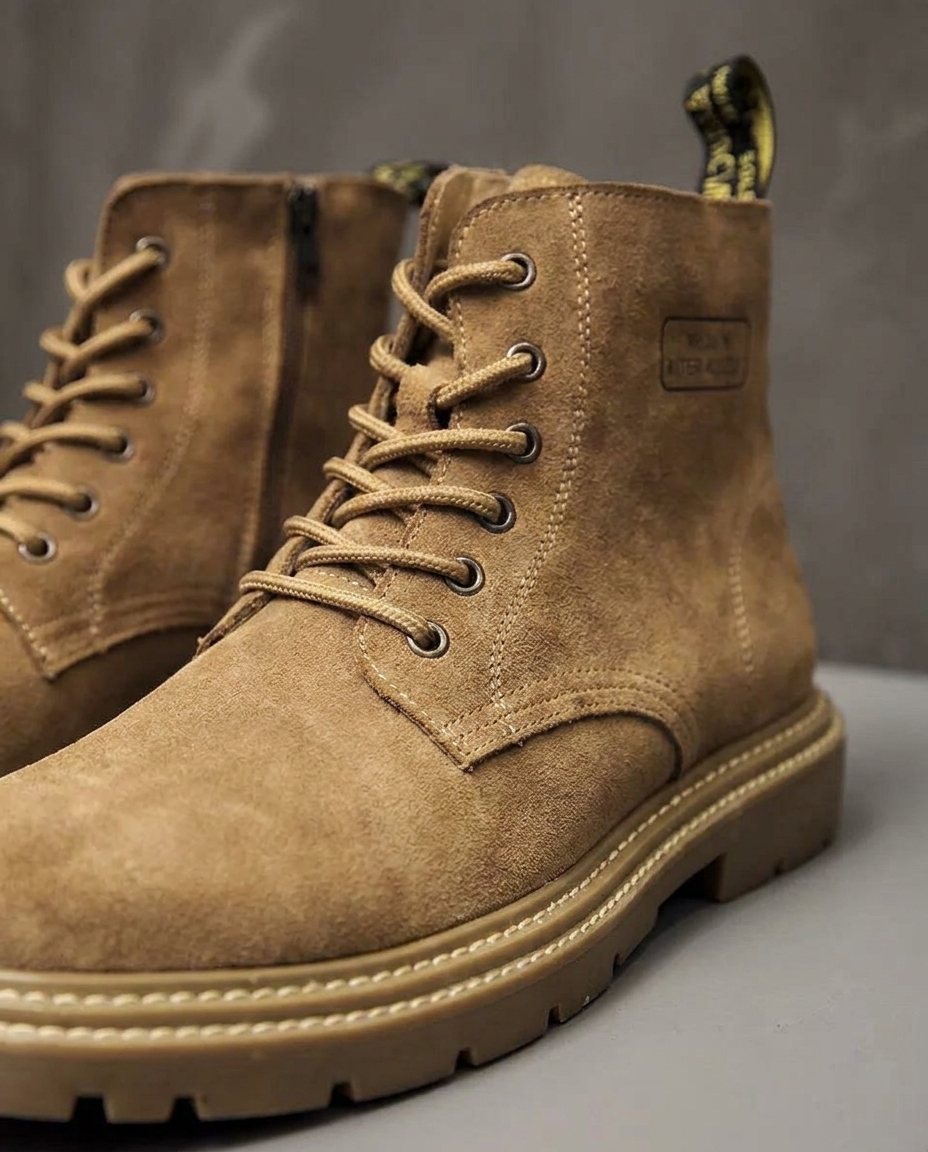 Men's Lace-Up Ankle Boots