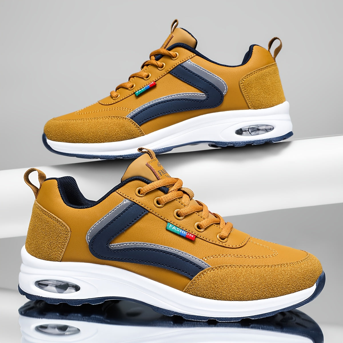 Men's Lace-Up Athletic Sneakers