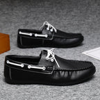 Men's Leather Lace-Up Boat Shoes
