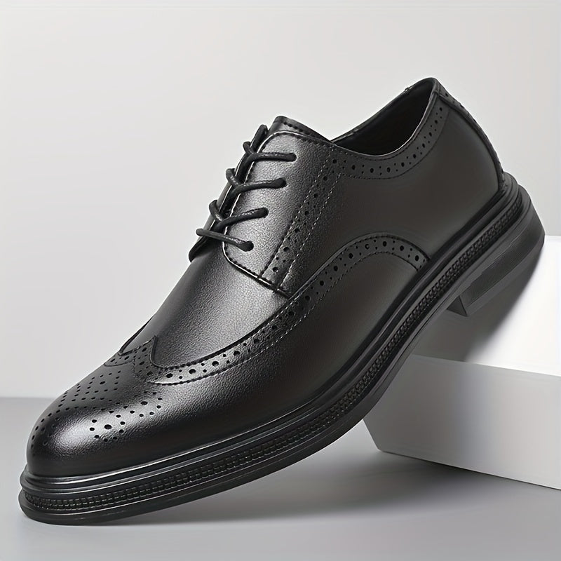 Men's Lace-Up Brogue Dress Shoes