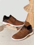 Men's Lace-Up Casual Derby Shoes