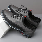 Men's Leather Lace-Up Shoes