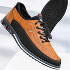 Men's Leather Lace-Up Shoes