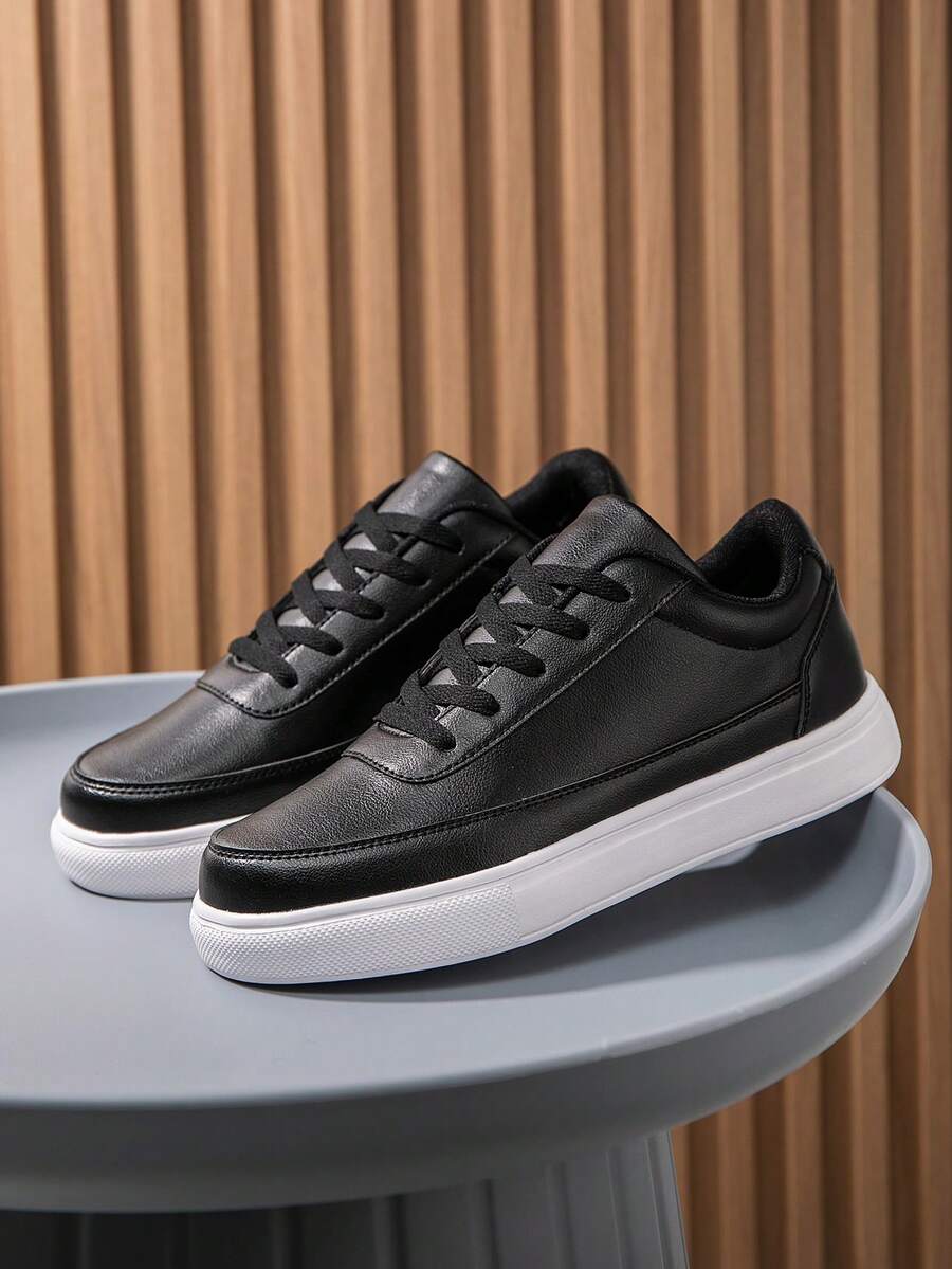 Men's Lace-Up Court Sneakers