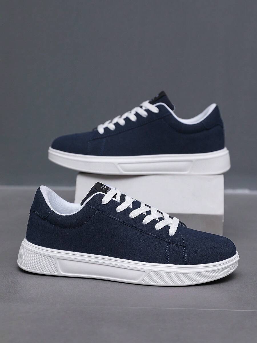 Men's Lace-Up Court Sneakers