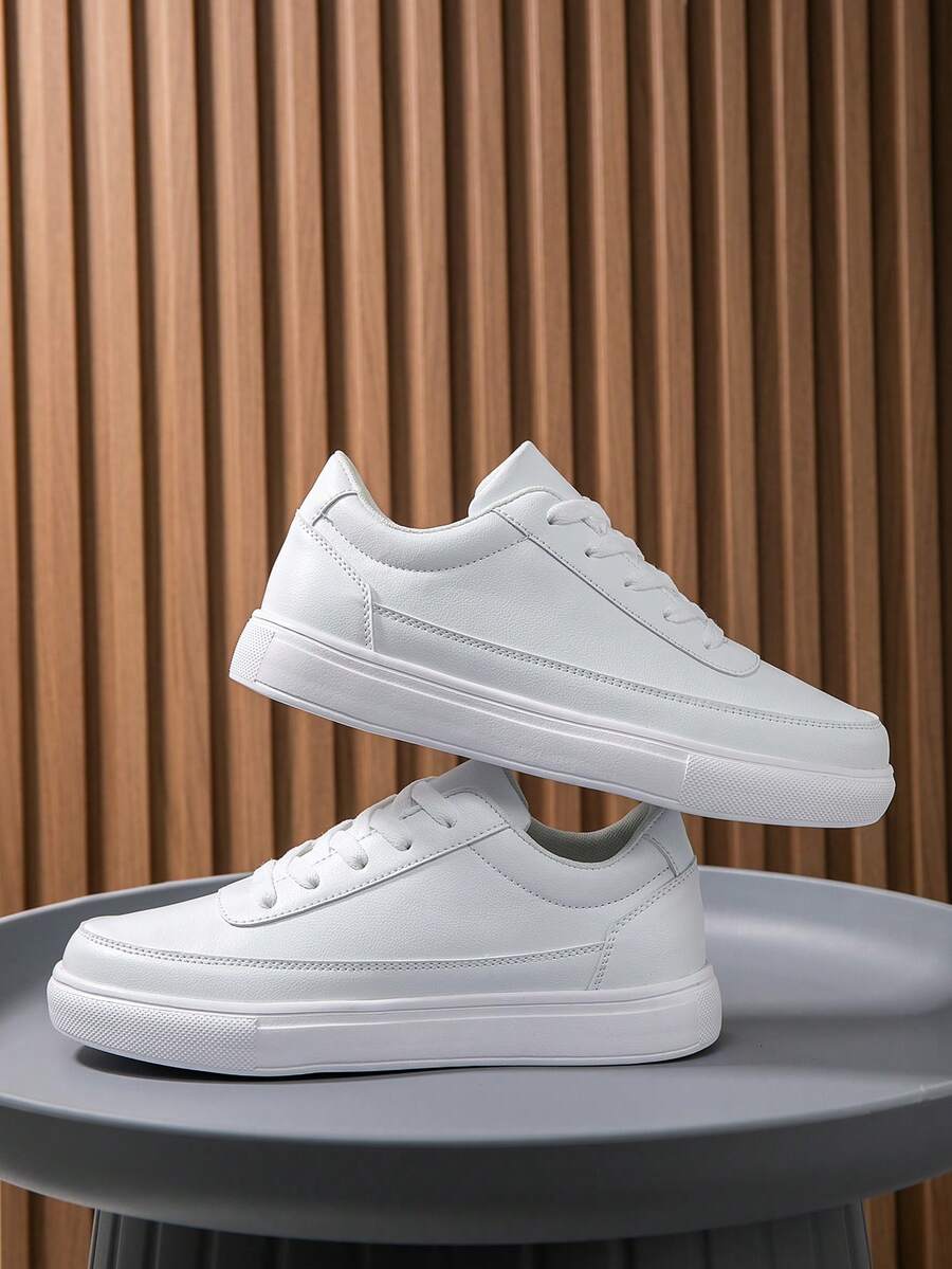 Men's Lace-Up Court Sneakers