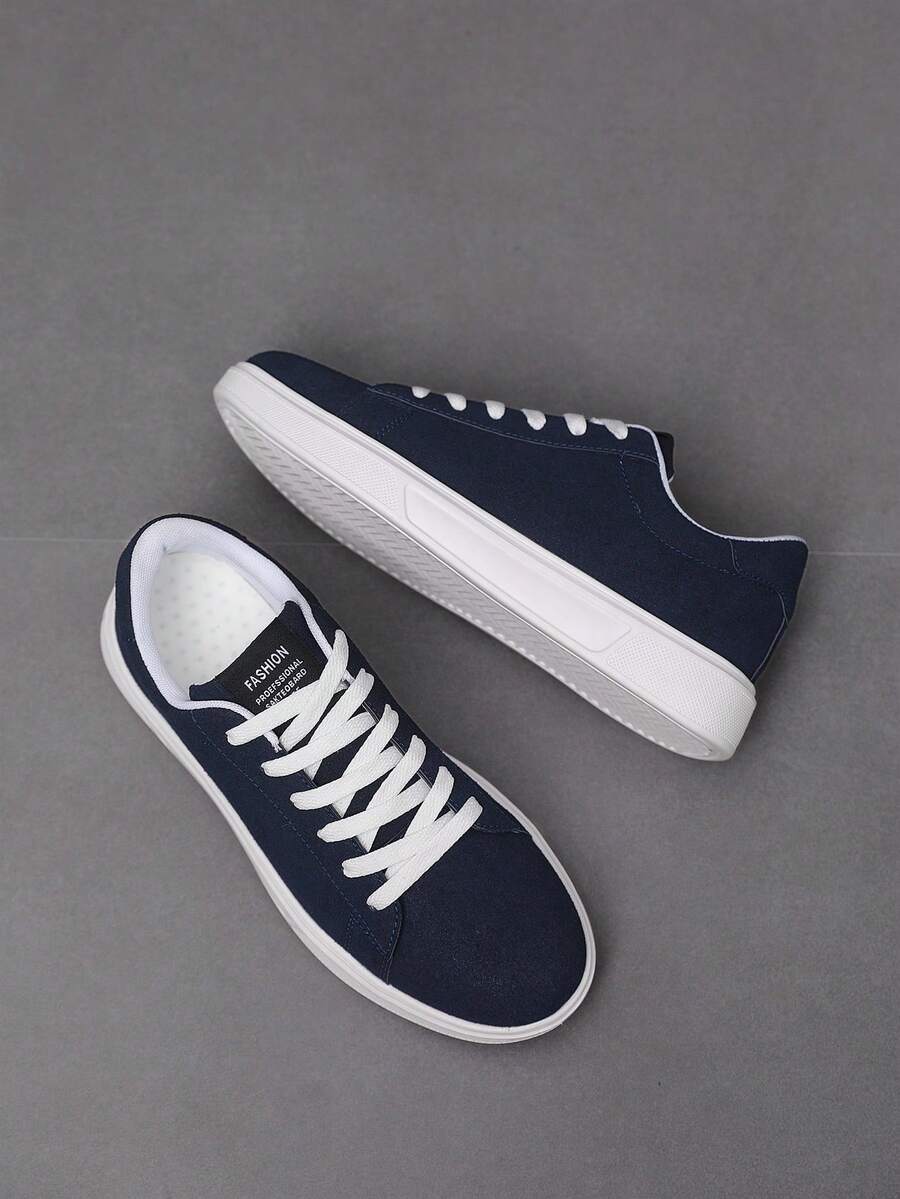 Men's Lace-Up Court Sneakers