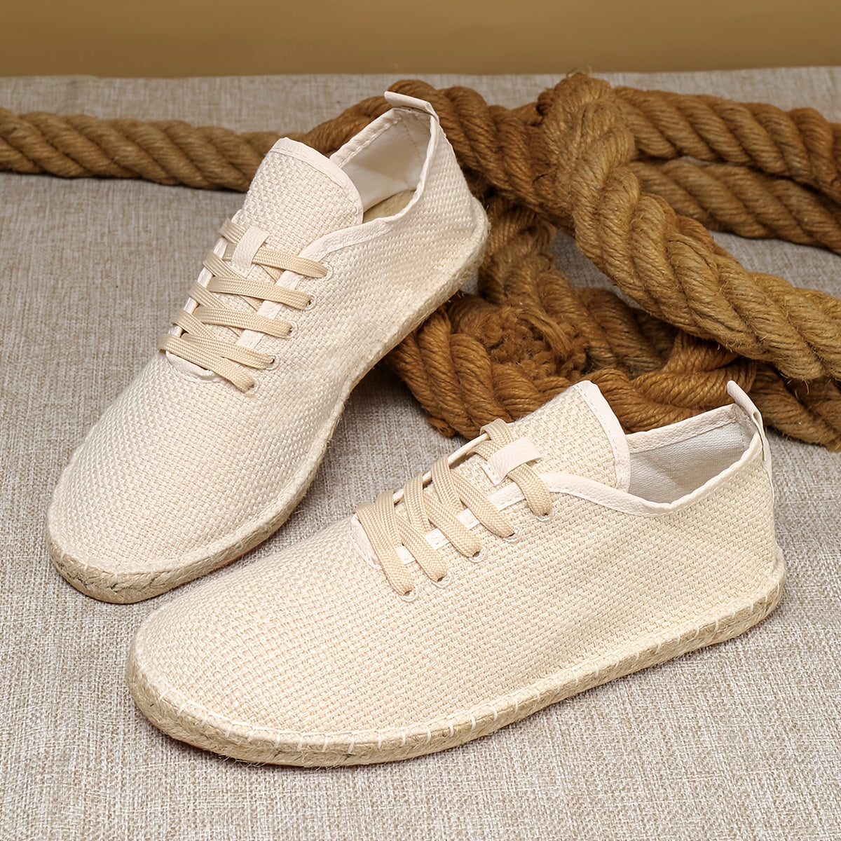 Men's Lace-Up Espadrilles