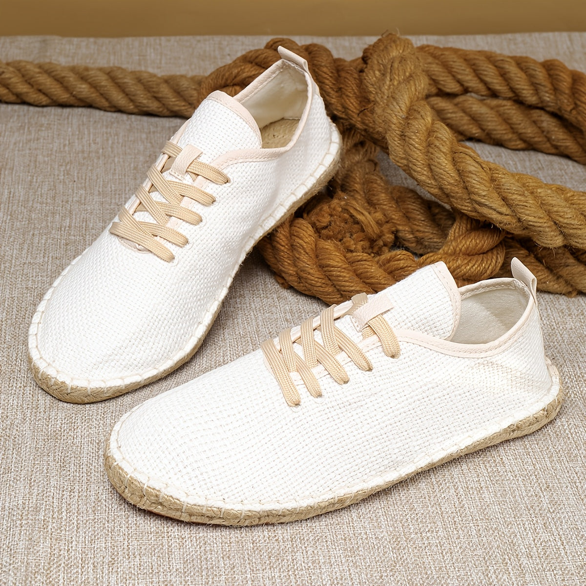 Men's Lace-Up Espadrilles