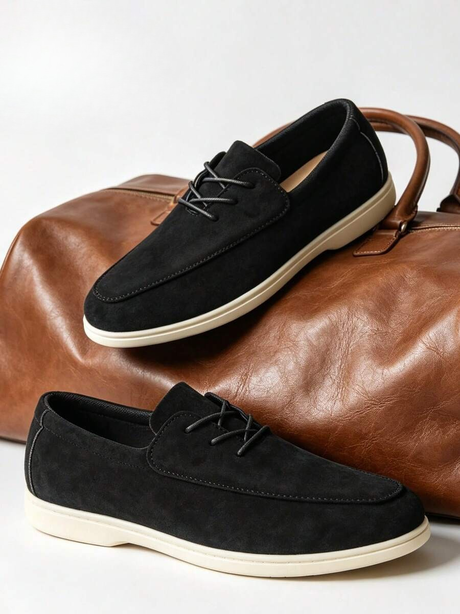 Men's Lace-Up Loafers