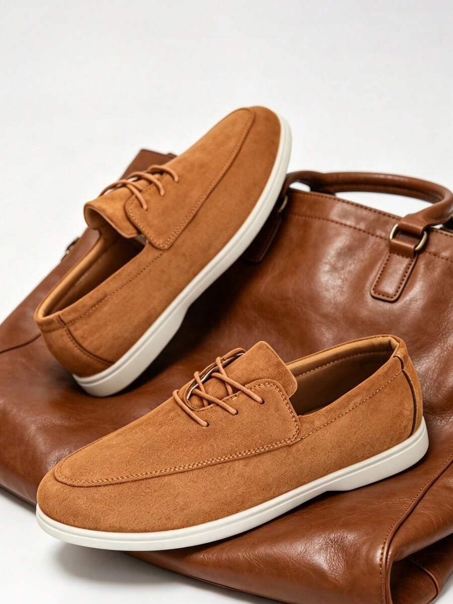 Men's Lace-Up Loafers