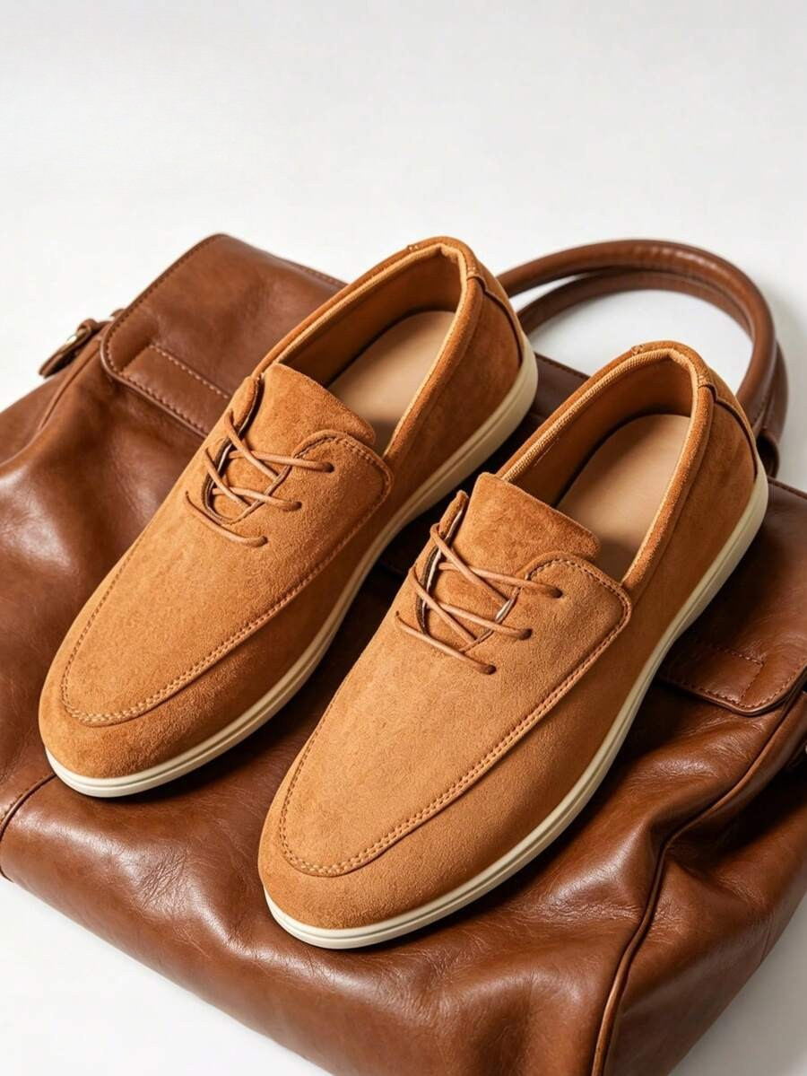 Men's Lace-Up Loafers