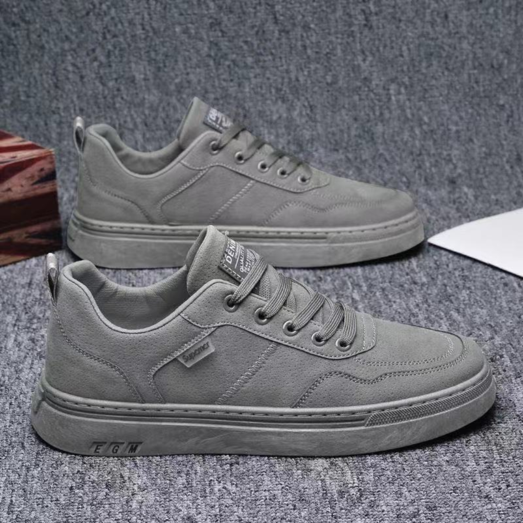Men's Suede Platform Sneakers