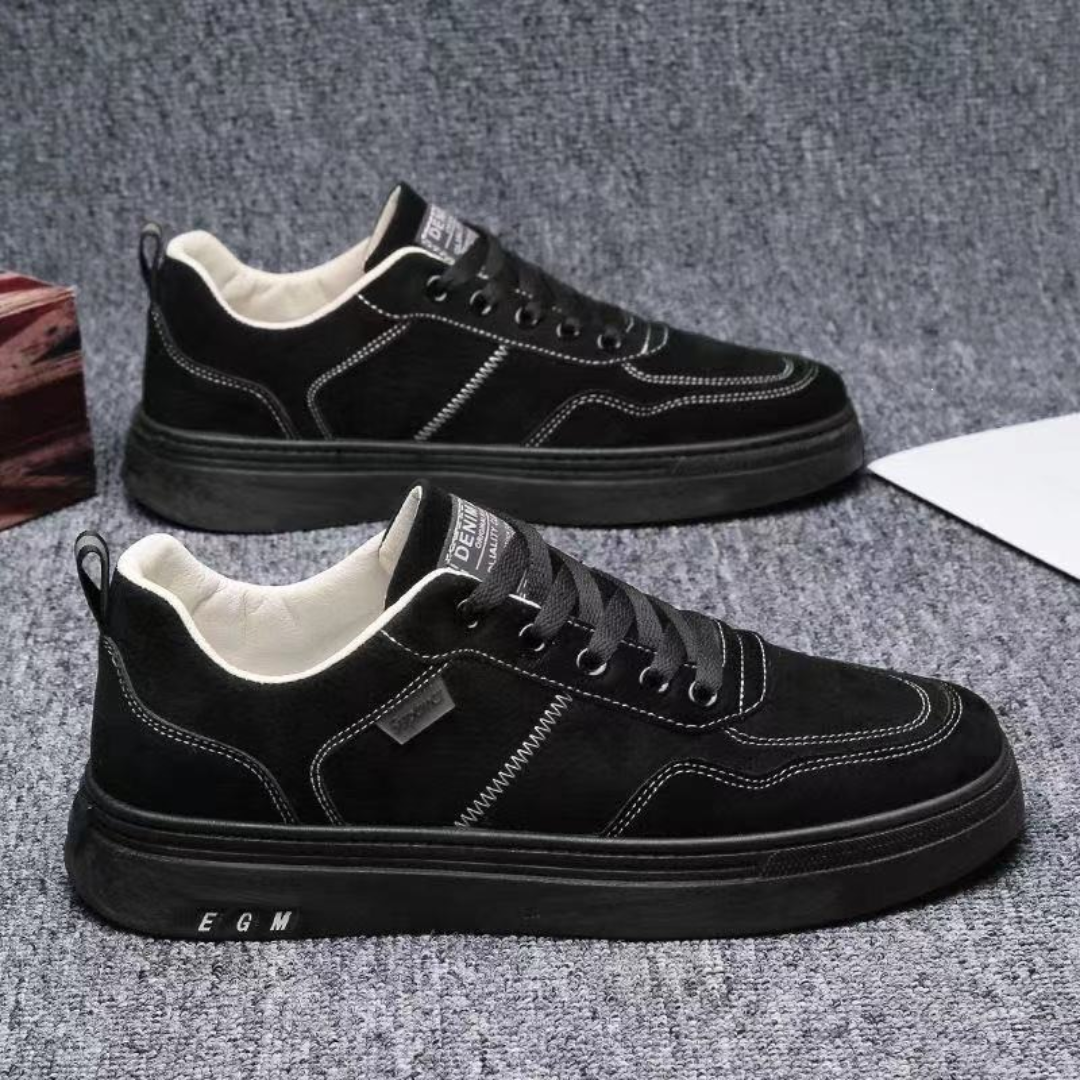 Men's Suede Platform Sneakers