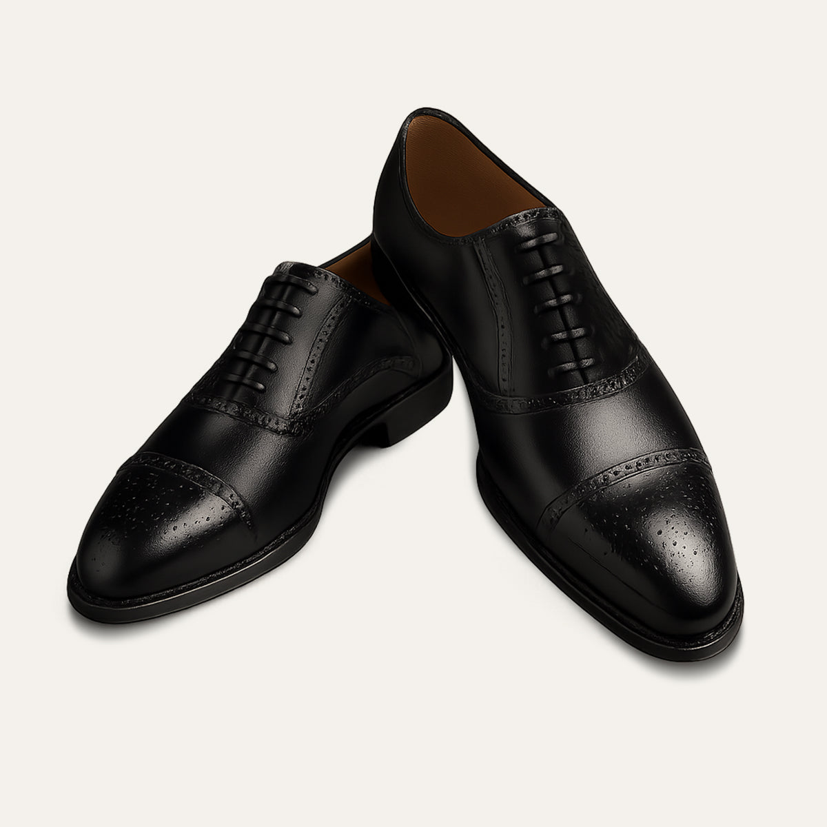 Men's Leather Brogue Oxford Shoes