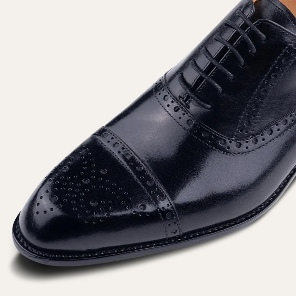 Men's Leather Brogue Oxford Shoes
