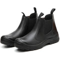Men's Leather Chunky Chelsea Boots