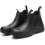 Men's Leather Chunky Chelsea Boots