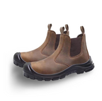 Men's Leather Chunky Chelsea Boots