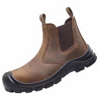 Men's Leather Chunky Chelsea Boots