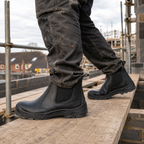 Men's Leather Chunky Chelsea Boots