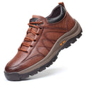 Men's Leather-Look Lug Sole Sneakers