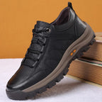 Men's Leather-Look Lug Sole Sneakers