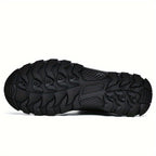 Men's Leather Lug Sole Boots