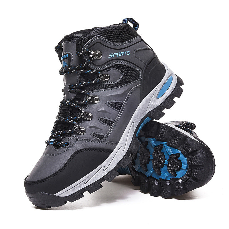 Men's Leather Mid Top Work Boots