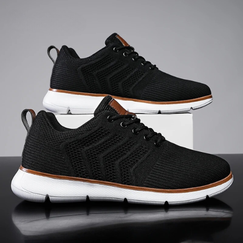 Men's Low-Top Knit Sneakers