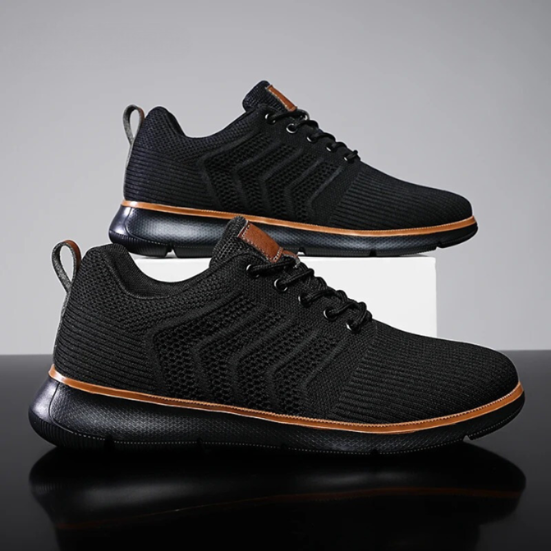 Men's Low-Top Knit Sneakers