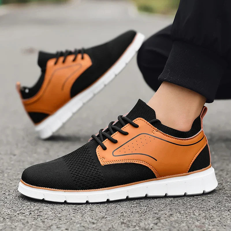 Men's Low-Top Mesh Sneakers