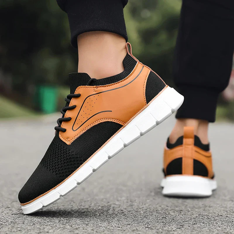 Men's Low-Top Mesh Sneakers