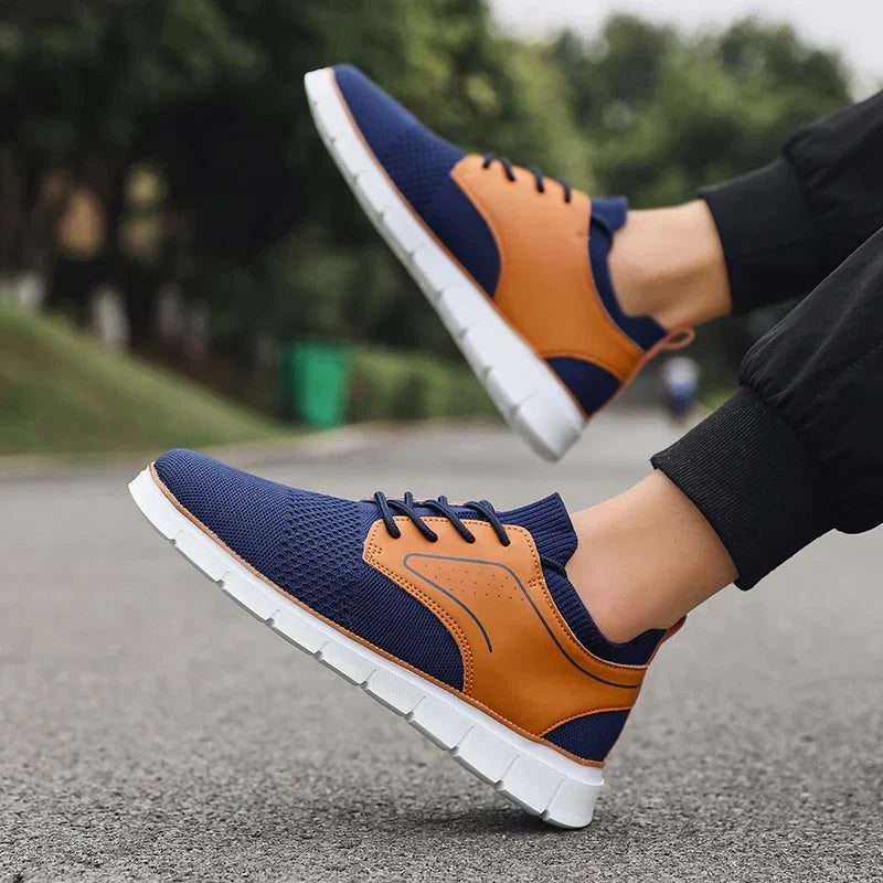 Men's Low-Top Mesh Sneakers