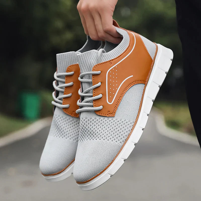 Men's Low-Top Mesh Sneakers