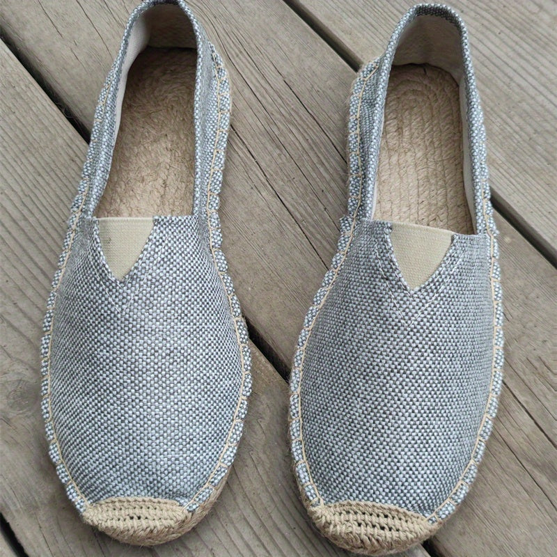 Men's Low-Top Slip-On Espadrilles