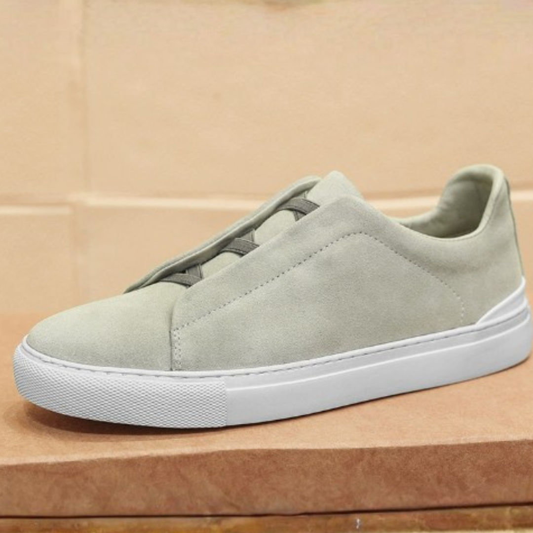 Men's Suede Low Top Sneakers