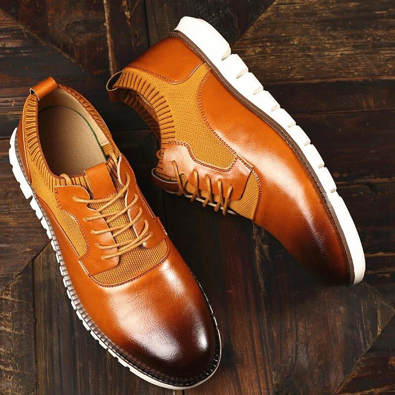 Men's Lug Sole Derby Shoes