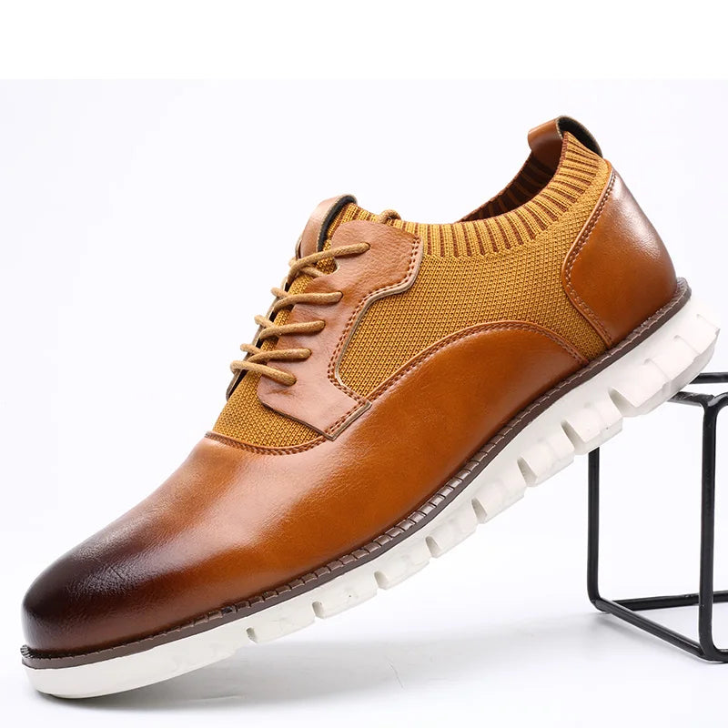 Men's Lug Sole Derby Shoes