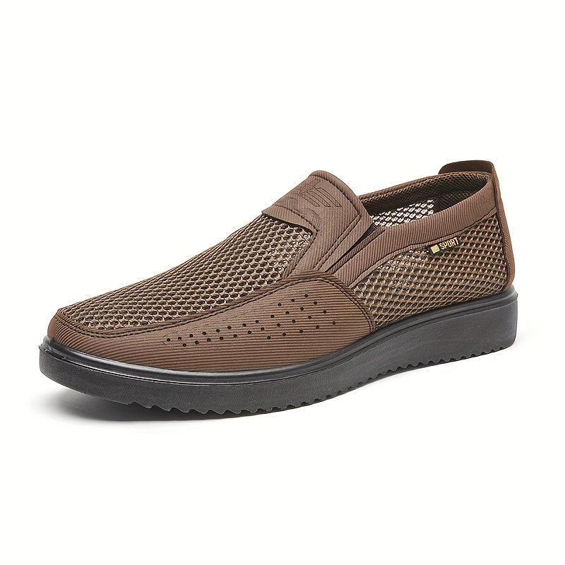 Men's Mesh Slip-On Sneakers