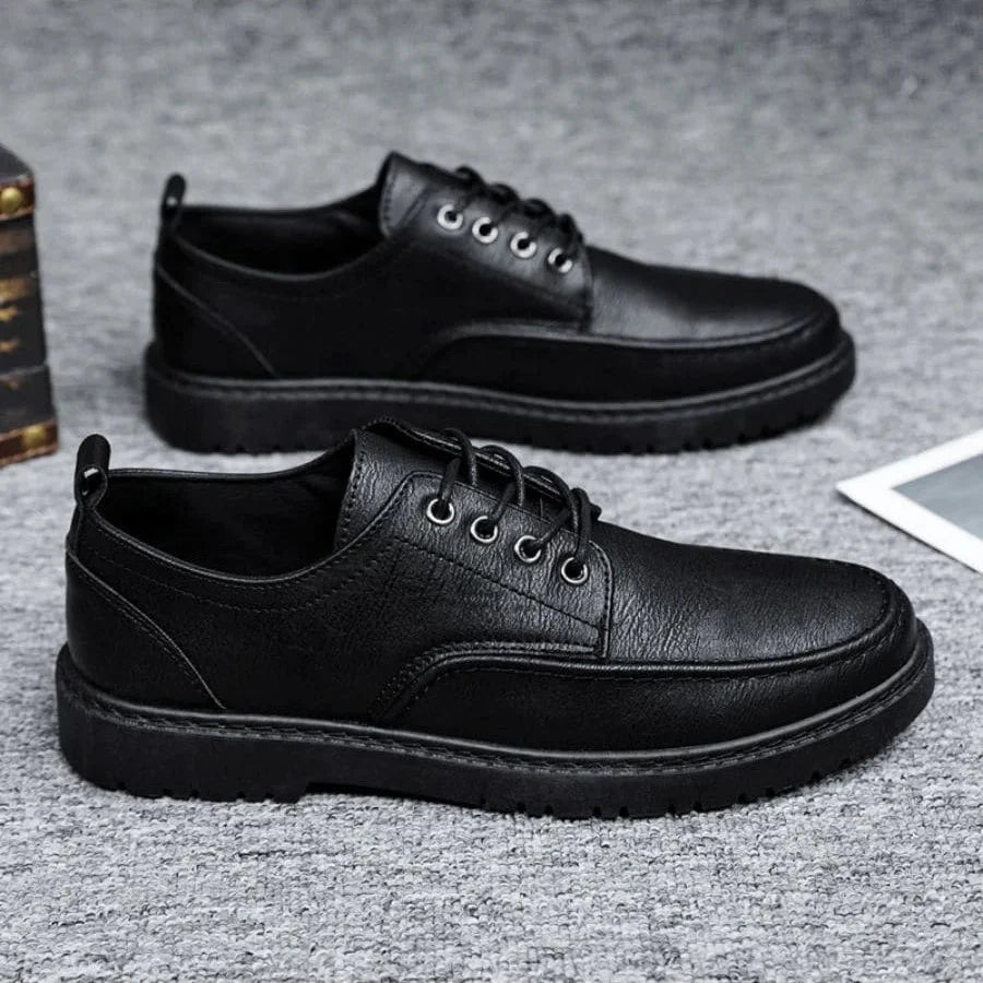 Men's Moc Toe Derby Shoes
