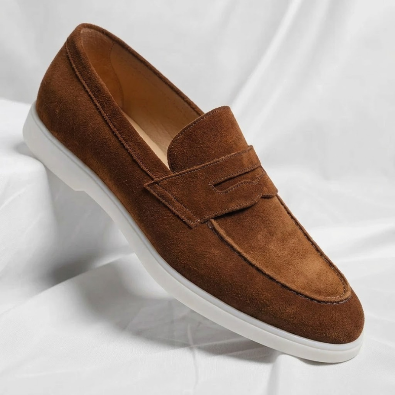 Men's Moc Toe Penny Loafers