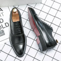 Men's Perforated Cap Toe Oxford Shoes