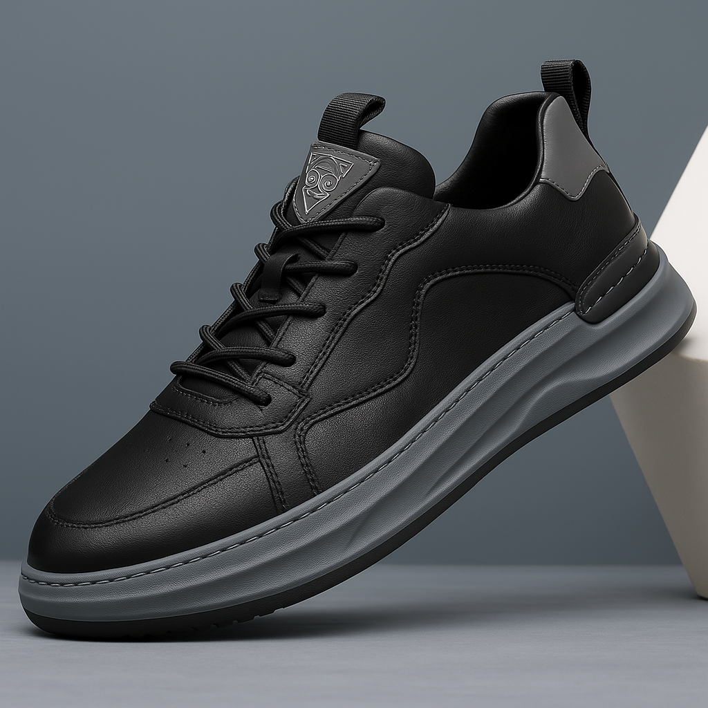 Men's Perforated Court Sneakers