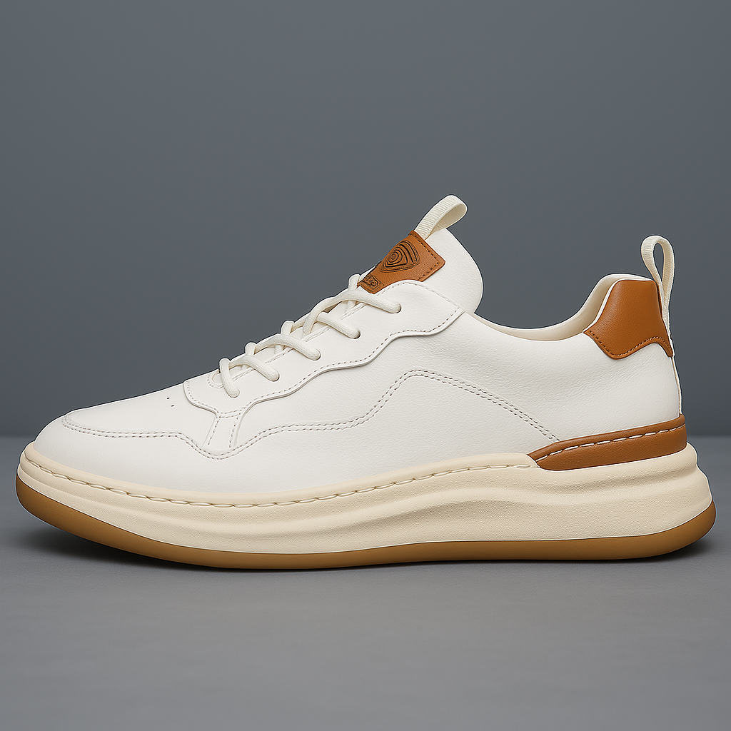 Men's Perforated Court Sneakers