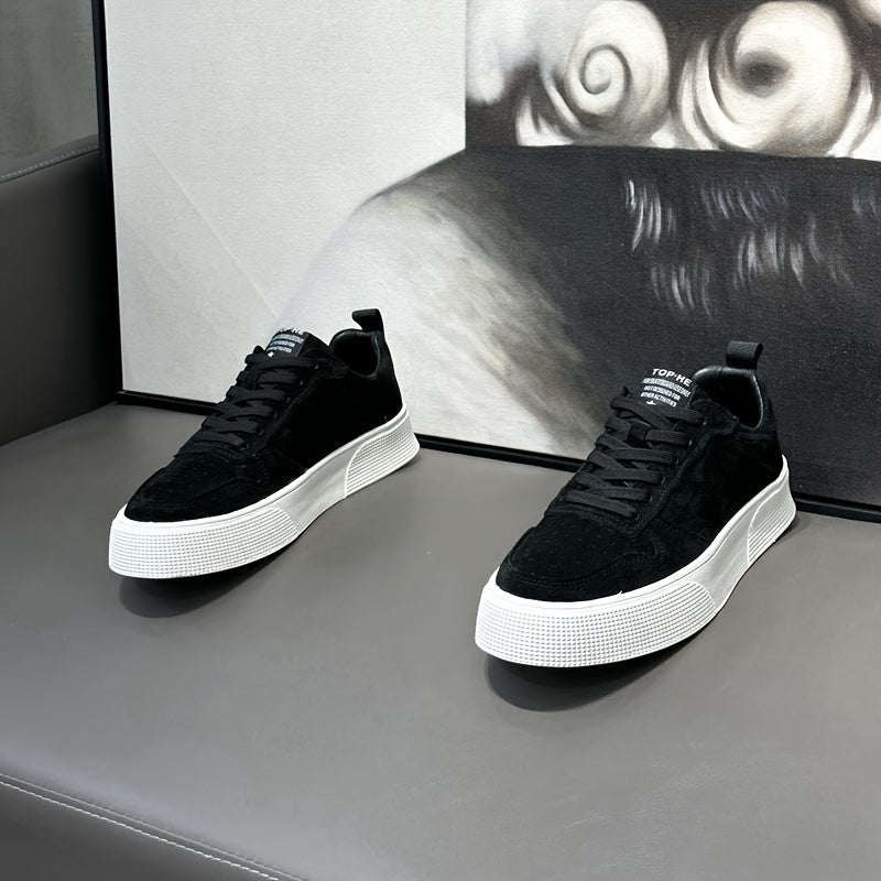 Men's Perforated Low-Top Sneakers