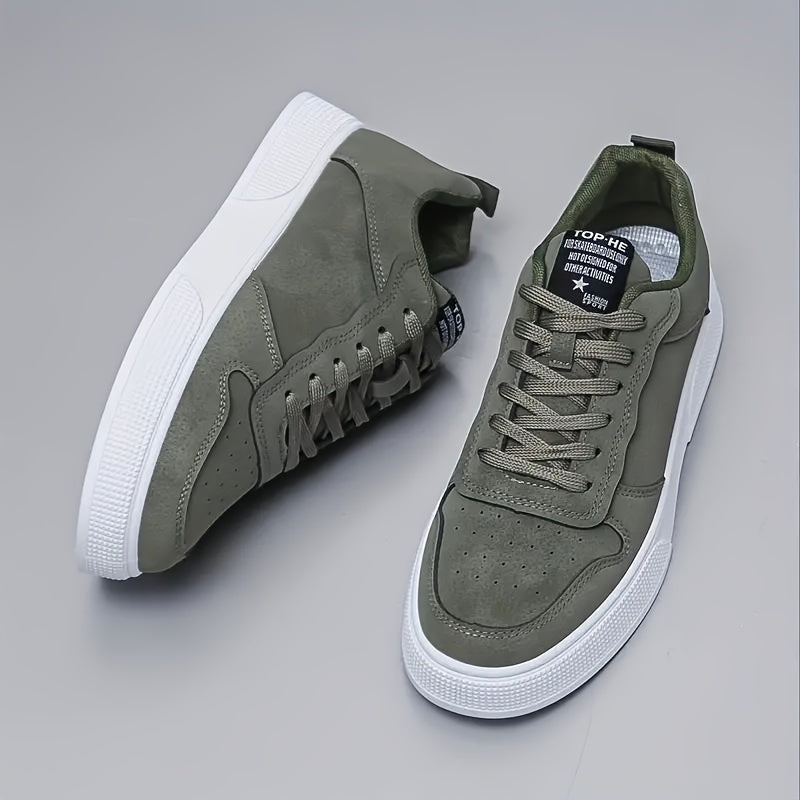 Men's Perforated Low-Top Sneakers