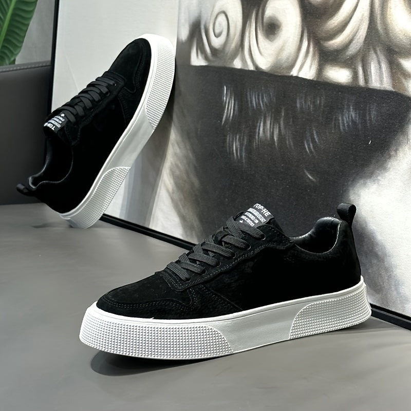 Men's Perforated Low-Top Sneakers