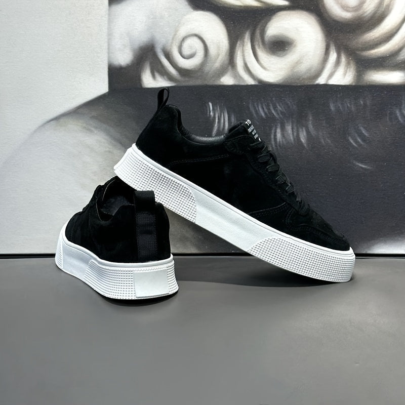 Men's Perforated Low-Top Sneakers