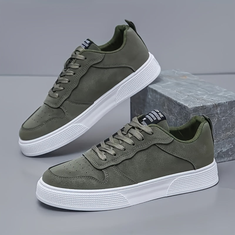 Men's Perforated Low-Top Sneakers